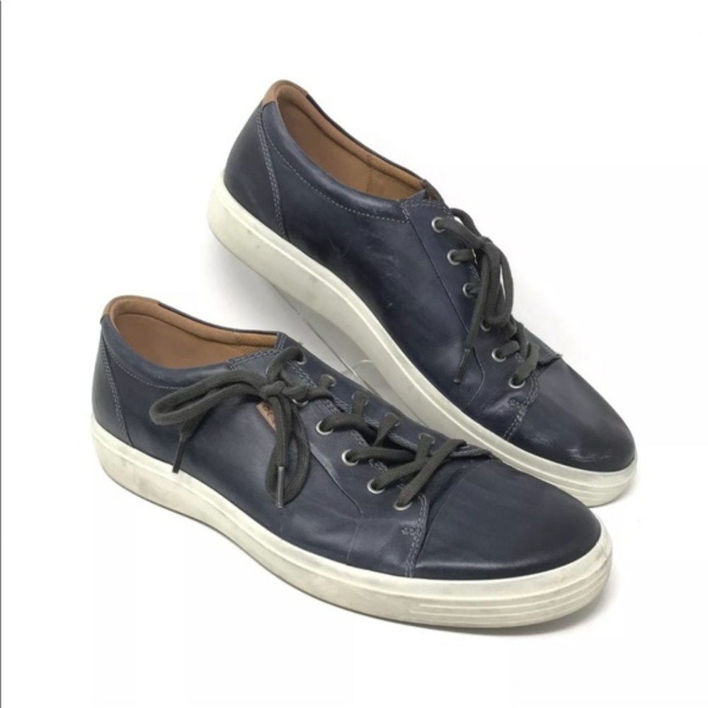 ECCO Men's 15 Leather Casual Sneakers